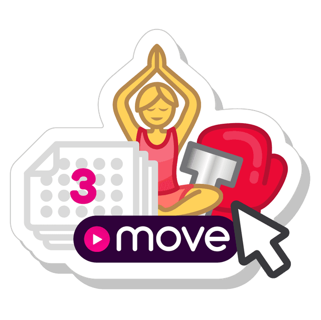 image of 3 month online fitness subscription